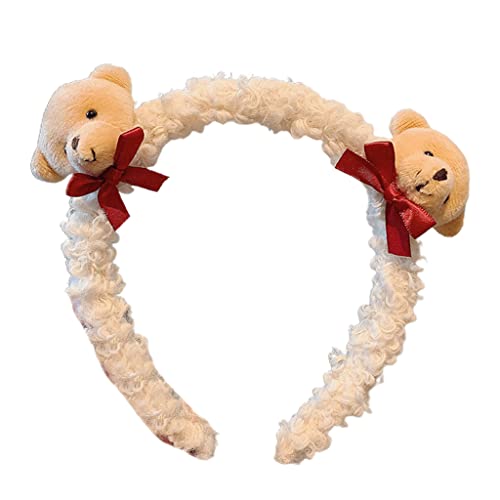 Weiches Bären-Stirnband, Tiermuster, Plüsch, Kaninchen, Haarreifen zum Waschen des Gesichts, Tierhaarbänder, Cartoon-Kostüm, pelzige Stirnbänder für Mädchen, Cartoon-Foto-Requisiten Weiches Bären-Stirnband, Tiermuster, Plüsch, Kaninchen, Haarreifen zum Waschen des Gesichts, Tierhaarbänder, Cartoon-Kostüm, pelzige Stirnbänder für Mädchen, Cartoon-Foto-Requisiten von Saiyana