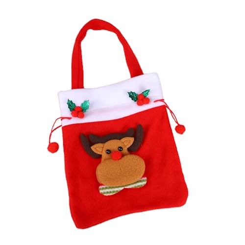 Weihnachten Kordelzug Tasche Weihnachten Süßigkeiten Lagerung Tasche Festival Goody Bag Urlaub Weihnachten Für Kreative Party Favor Taschen von Saiyana