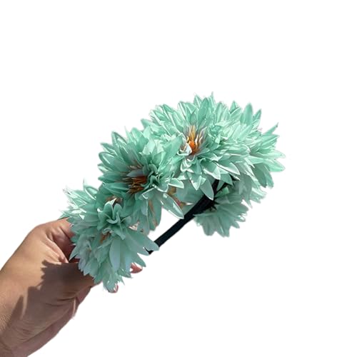 Zarte Blumenform Haarband Frühling Stirnband Hochzeit Party Braut Realistisches Blumen Styling Blumen Stirnband von Saiyana
