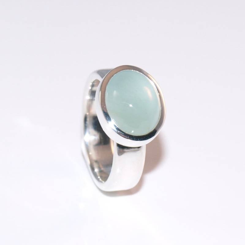 Der Ovale Aquamarin. Silberring - Größe 55 Der Ovale Aquamarin. Silberring - Größe 55 von SaizdeBaranda