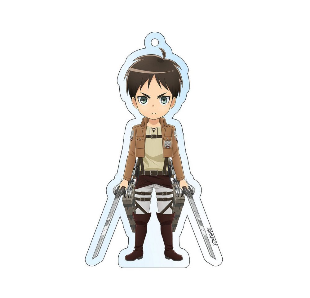 Sakami Merchandise Schlüsselanhänger Attack on Titan Acryl Schlüsselanhänger Eren Holographic 8 cm von Sakami Merchandise