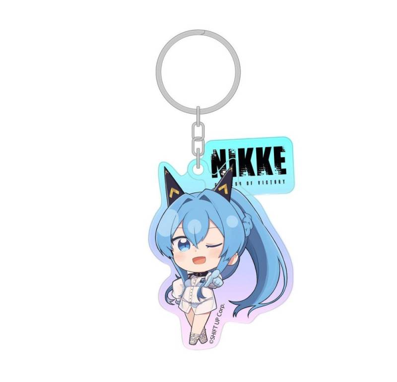 Sakami Merchandise Schlüsselanhänger Goddess of Victory: Nikke Acryl Schlüsselanhänger Helm Holographic 7 c von Sakami Merchandise