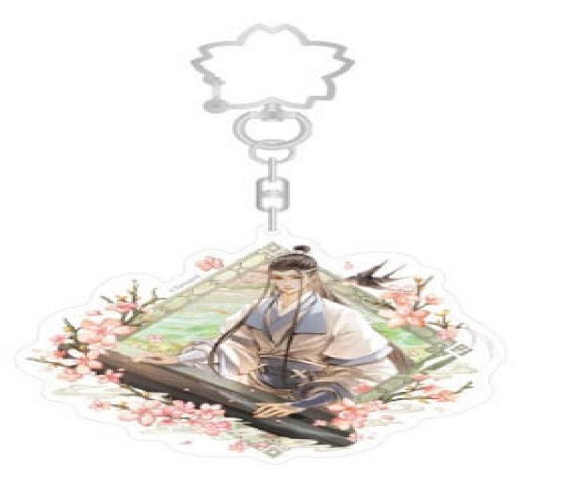Sakami Merchandise Schlüsselanhänger Grandmaster of Demonic Cultivation Spring Schlüsselanhänger Lan Wangji (1-tlg) von Sakami Merchandise