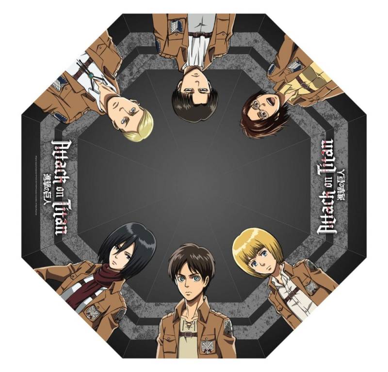 Sakami Merchandise Taschenregenschirm Attack on Titan Regenschirm von Sakami Merchandise