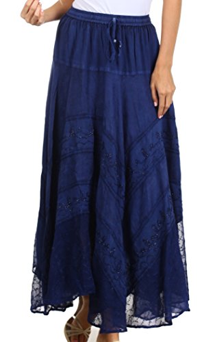 Sakkas 13222 Ivy Maiden Boho-Rock - Navy - One Size Regular von Sakkas