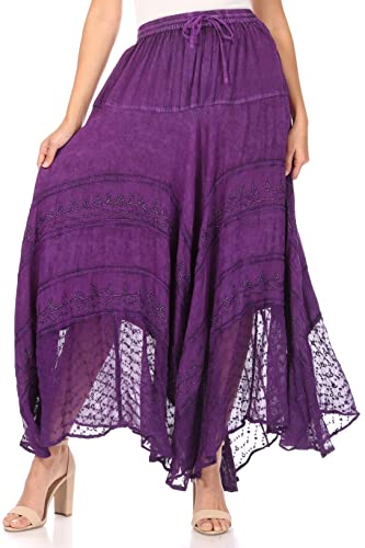 Sakkas 13222 Ivy Maiden Boho-Rock - Purple - One Size Plus von Sakkas