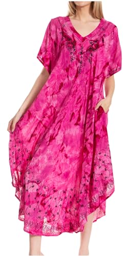 Sakkas 20SE Viveka Besticktes Kaftankleid - 3-Fuchsia - OS Sakkas 20SE Viveka Besticktes Kaftankleid - 3-Fuchsia - OS von Sakkas