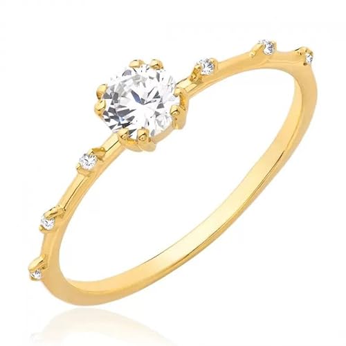 Sakrami Annabelle Ring aus Gold und Zirkonia, 12 von Sakrami