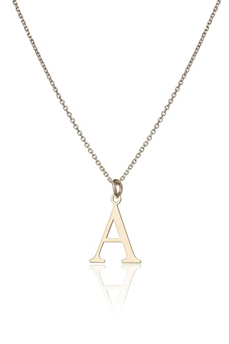 Sakrami Goldene Halskette mit Buchstaben (Buchstabe A) von Sakrami
