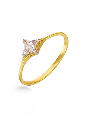 Sakrami Moana Ring aus Gold mit Zirkonia, 16 von Sakrami