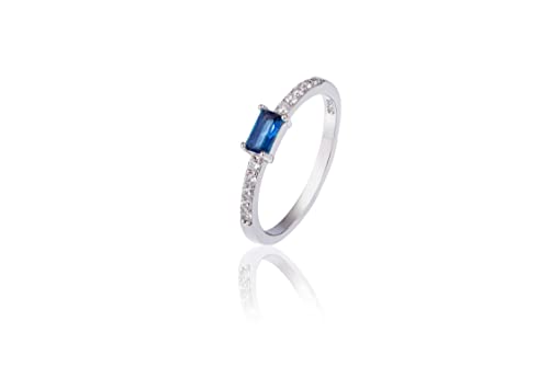 Sakrami Ring Lovely Blau, Silber, Zirkonia von Sakrami