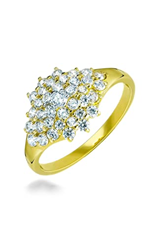 Sakrami Ring aus Gold Pavé Zirkonia, 18 von Sakrami