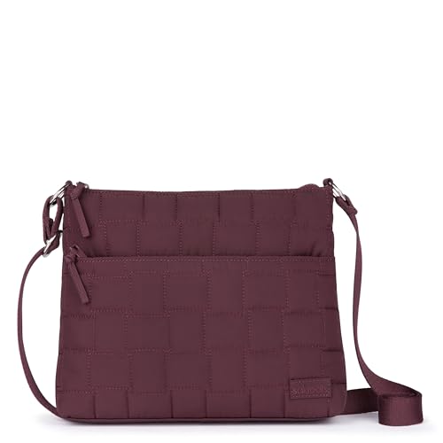 Sakroots Basic Crossbody Geldbörse – Öko-Twill Umhängetasche für Alltag und Reisen – Reißverschluss und verstellbarer Riemen Sakroots Basic Crossbody Geldbörse – Öko-Twill Umhängetasche für Alltag und Reisen – Reißverschluss und verstellbarer Riemen von Sakroots