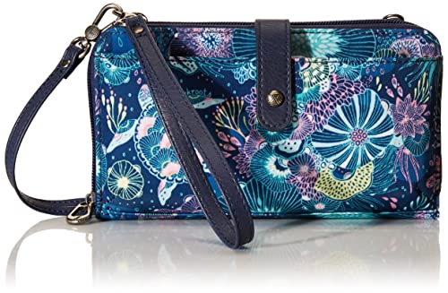 Sakroots Damen Artist Circle Smart Crossbody Große Smartphone-Umhängetasche, Königsblau von Sakroots