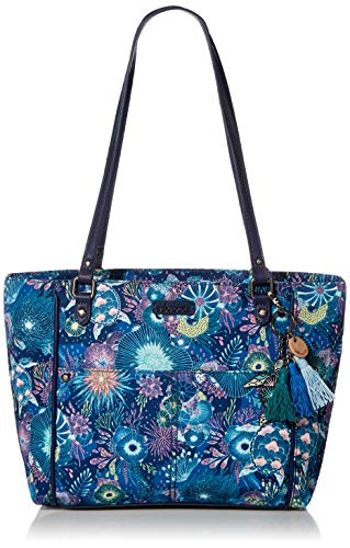 Sakroots Damen Women's Eco-Twill Metro Tote Umhängetasche, Königsblau von Sakroots