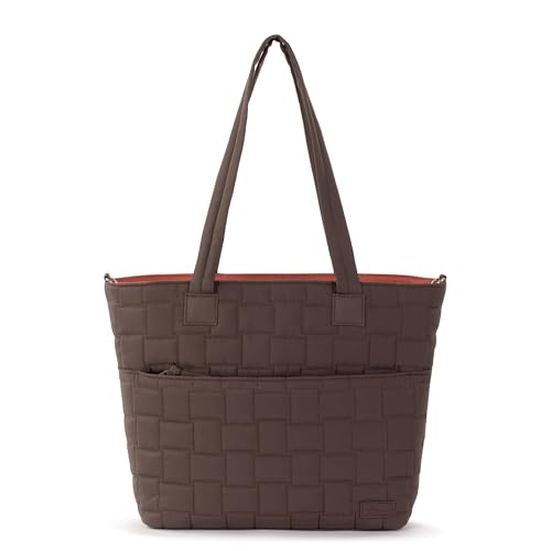 Sakroots Metro Tote Bag – Große Umhängetasche für Alltag & Reisen – Handtasche mit Reißverschluss und doppeltem Schultergurt Sakroots Metro Tote Bag – Große Umhängetasche für Alltag & Reisen – Handtasche mit Reißverschluss und doppeltem Schultergurt von Sakroots