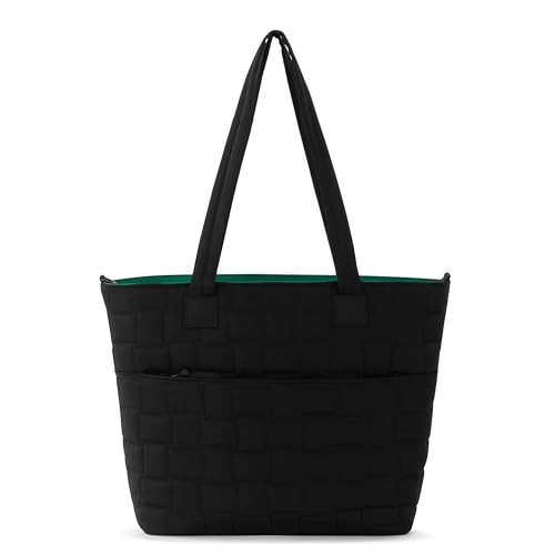 Sakroots Metro Tote Bag – Große Umhängetasche für Alltag & Reisen – Handtasche mit Reißverschluss und doppeltem Schultergurt Sakroots Metro Tote Bag – Große Umhängetasche für Alltag & Reisen – Handtasche mit Reißverschluss und doppeltem Schultergurt von Sakroots