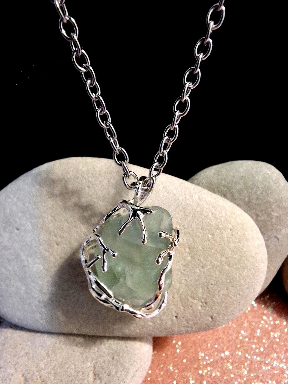 Wunderschöne Blaue Fluorit Kette von Salaika