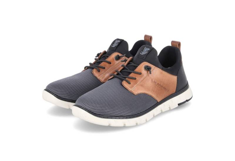 Salamander Salamander E31ASB606911-1163 Herren Leder & Textil grau Slipper von Salamander