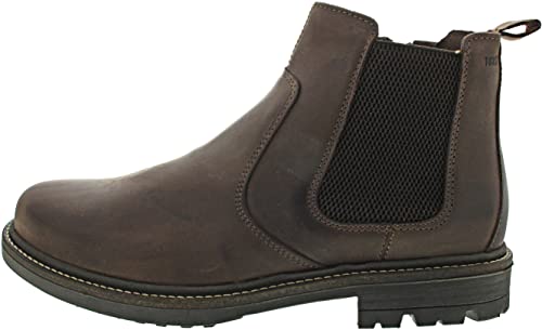 Salamander Herren Chelsea Boot in Braun, Größe 44 von Salamander