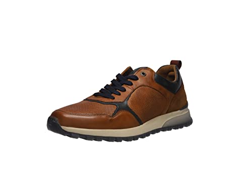 Salamander Herren Leano Sneaker, Cognac, 43 EU von Salamander