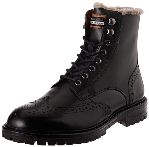 Salamander Herren Nareto Halblange Stiefel, Schwarz, 46 EU von Salamander