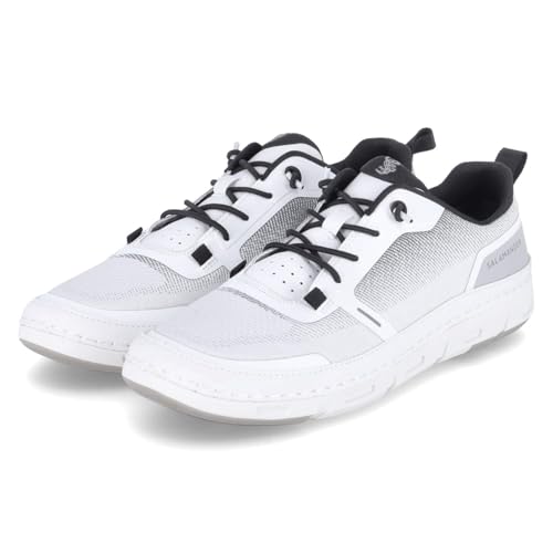 Salamander Herren Schnürhalbschuh in Weiss-Kombi - Gr. 44 von Salamander