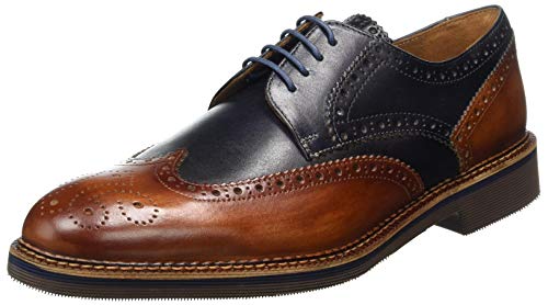 Salamander Herren TAVELLO Derby, Cognac,Navy,43 EU von Salamander