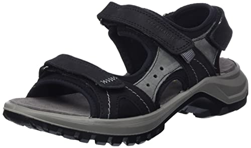 Salamander Damen Lexaa Sandale, Black Grey, 40 EU von Salamander