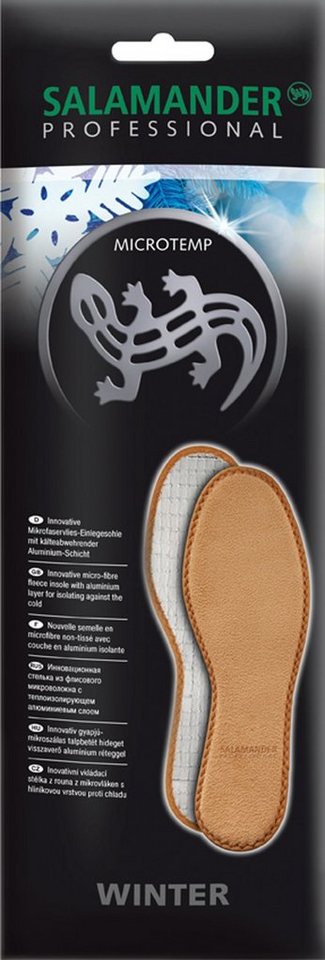 Salamander Thermosohlen Microtemp - Mikrofaser mit kälteabweisender Aluminiumschicht von Salamander
