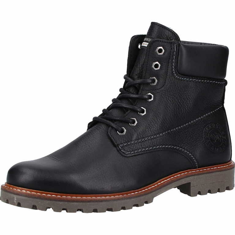 male Schnür-Stiefeletten schwarz Harrold Boots 46 von Salamander