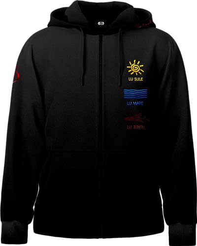 Salentinodoc Zip Hoodie Lu Salentu/Lu Sule Lu Mare Lu Ientu von Salentinodoc