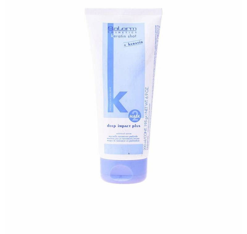 Salerm Gesichtsmaske Cosmetics Keratin Shot Maske Deep Impact Plus 200ml Salerm Gesichtsmaske Cosmetics Keratin Shot Maske Deep Impact Plus 200ml von Salerm