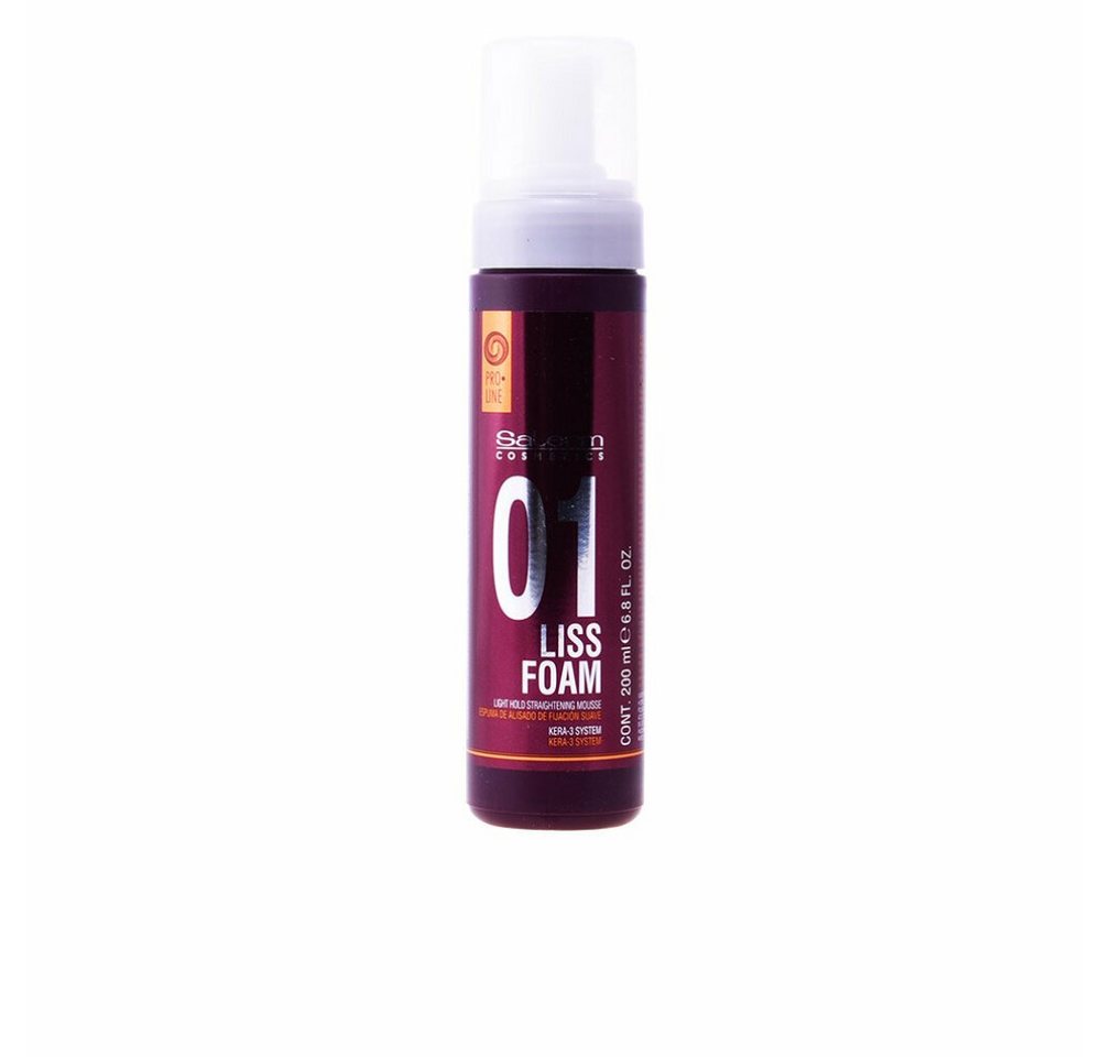 Salerm Haarmousse Cosmetics Liss Foam Light Hold Straightening Mousse 200ml Salerm Haarmousse Cosmetics Liss Foam Light Hold Straightening Mousse 200ml von Salerm