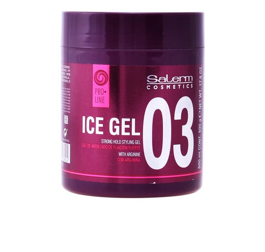 Salerm Haarpflege-Set Cosmetics Proline Ice Gel 03 500ml von Salerm