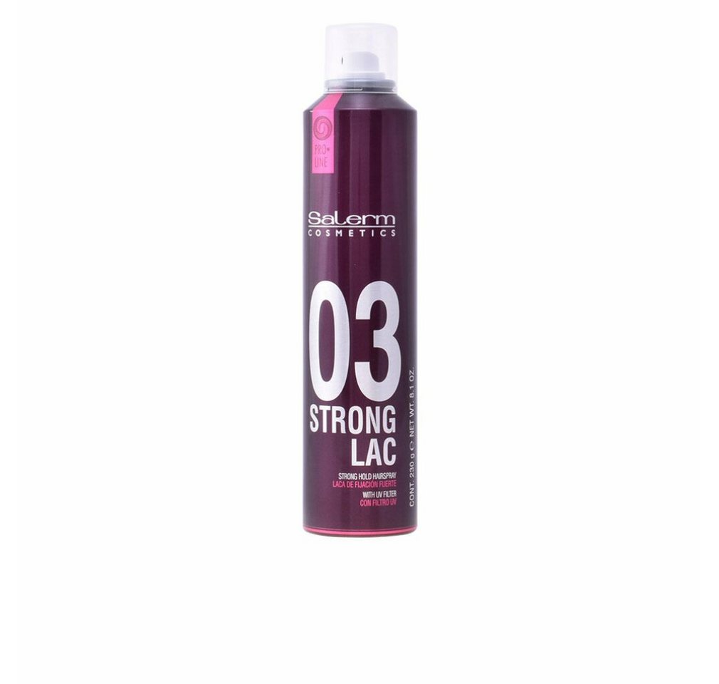 Salerm Haarspray Cosmetics Strong Lac 03 Strong Hold Haar Spray 405ml von Salerm