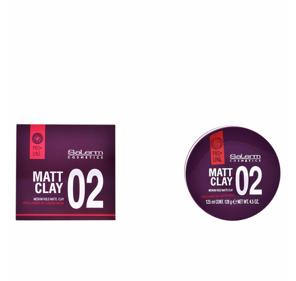 Salerm Modelliercreme Cosmetics Matt Clay Medium Hold Matte Clay 125ml von Salerm
