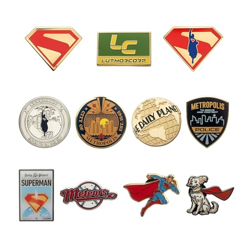 Stecknadel-Set mit Superman-Film-Blindbox von Salesone