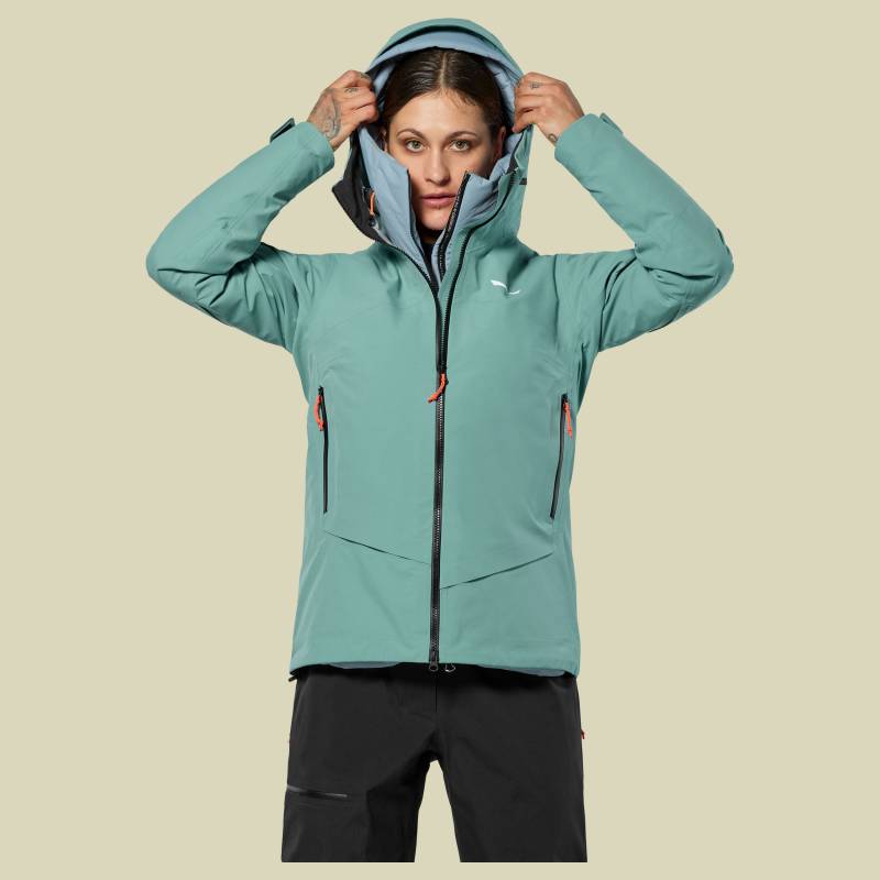 Ortles GTX 3L EPE Jacket Women 42 blau - willow von Salewa