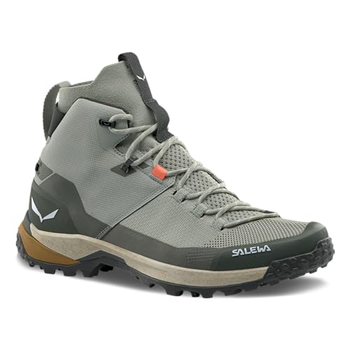 Puez Knit Mid Powertex Schuh Herren - Salewa, Farbe:5136-shadow/dark olive, Größe:43 Puez Knit Mid Powertex Schuh Herren - Salewa, Farbe:5136-shadow/dark olive, Größe:43 von Salewa