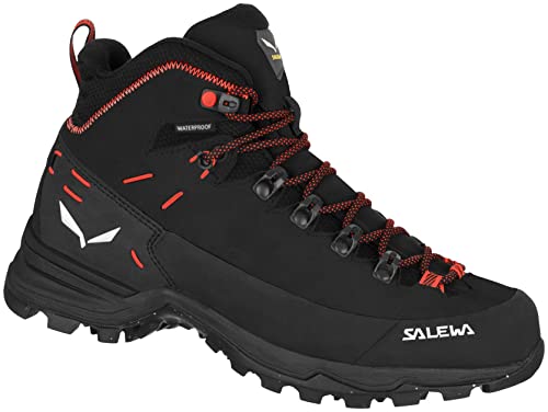 SALEWA Alp Mate Winter Mid WP W, Scarponi da Trekking Donna, Nero Asfalto, 38.5 EU von Salewa