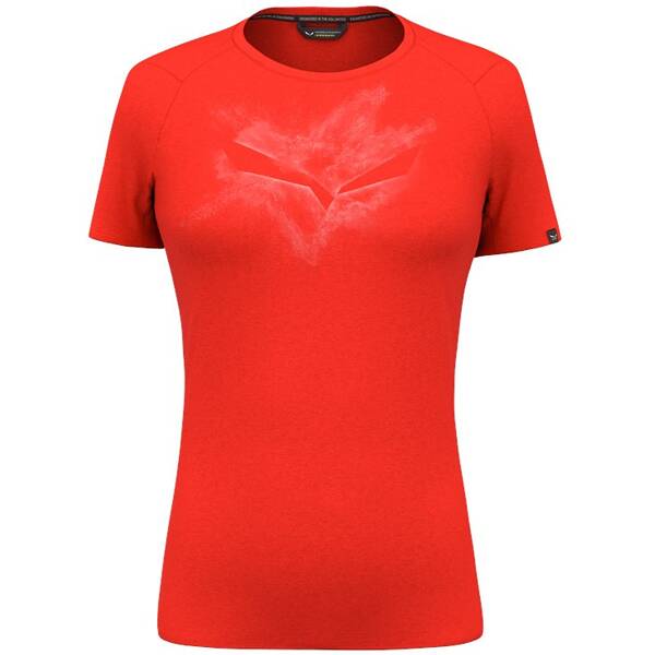 SALEWA Damen Shirt PURE CHALK DRY W T-SHIRT von Salewa