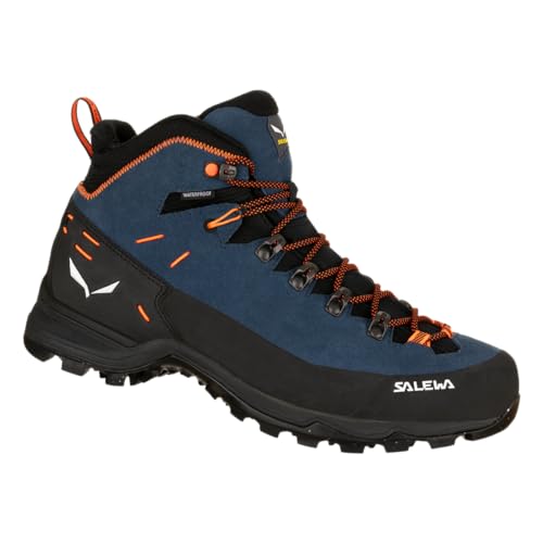 Salewa Herren Alp Mate Winter Mid Wp M Wanderstiefel, Dark Denim Black, 43 EU von Salewa