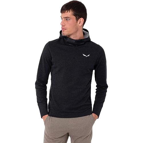 SALEWA Herren Fanes Am M Hoody Sweatshirt, Black Out Melange, M von Salewa