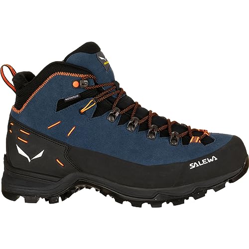 SALEWA Men's Alp Mate Winter Mid Wp M Hiking Boots, Dark Denim Black, 11 UK von Salewa