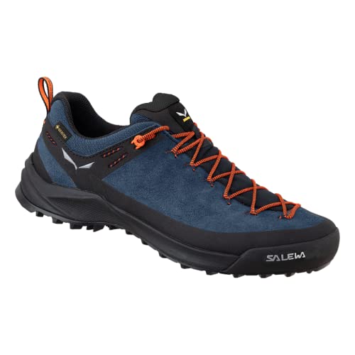 SALEWA Wildfire Leather GTX M, Zapatillas de Senderismo, para Hombre, Dark Denim/Black, 46 EU von Salewa