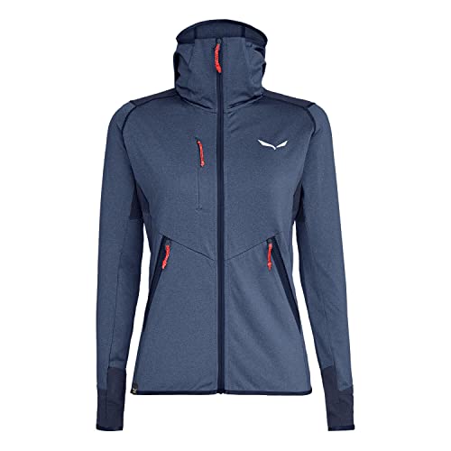 Salewa Agner Hybrid PL/DST Full-Zip Hoody Women Größe 36 navy blazer von Salewa