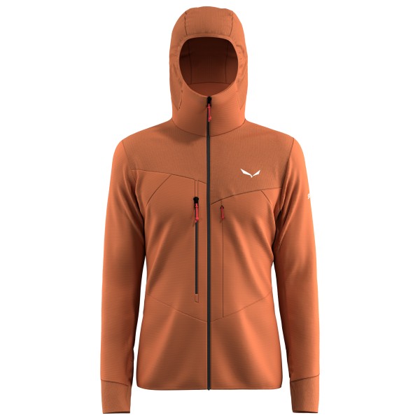 Salewa - Agner PolarLite Hooded Jacket - Fleecejacke Gr 50 braun von Salewa