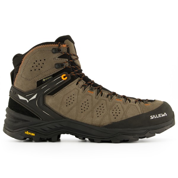 Salewa - Alp Trainer 2 Mid GTX - Wanderschuhe Gr 10 schwarz/braun von Salewa