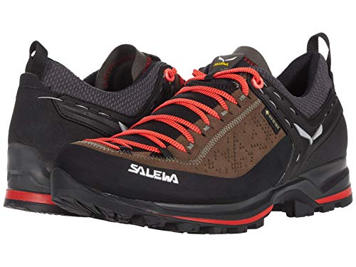 Salewa Damen MTN Trainer 2 GTX Schuhe, Driftwood-Fluo Coral, UK 8.5 von Salewa